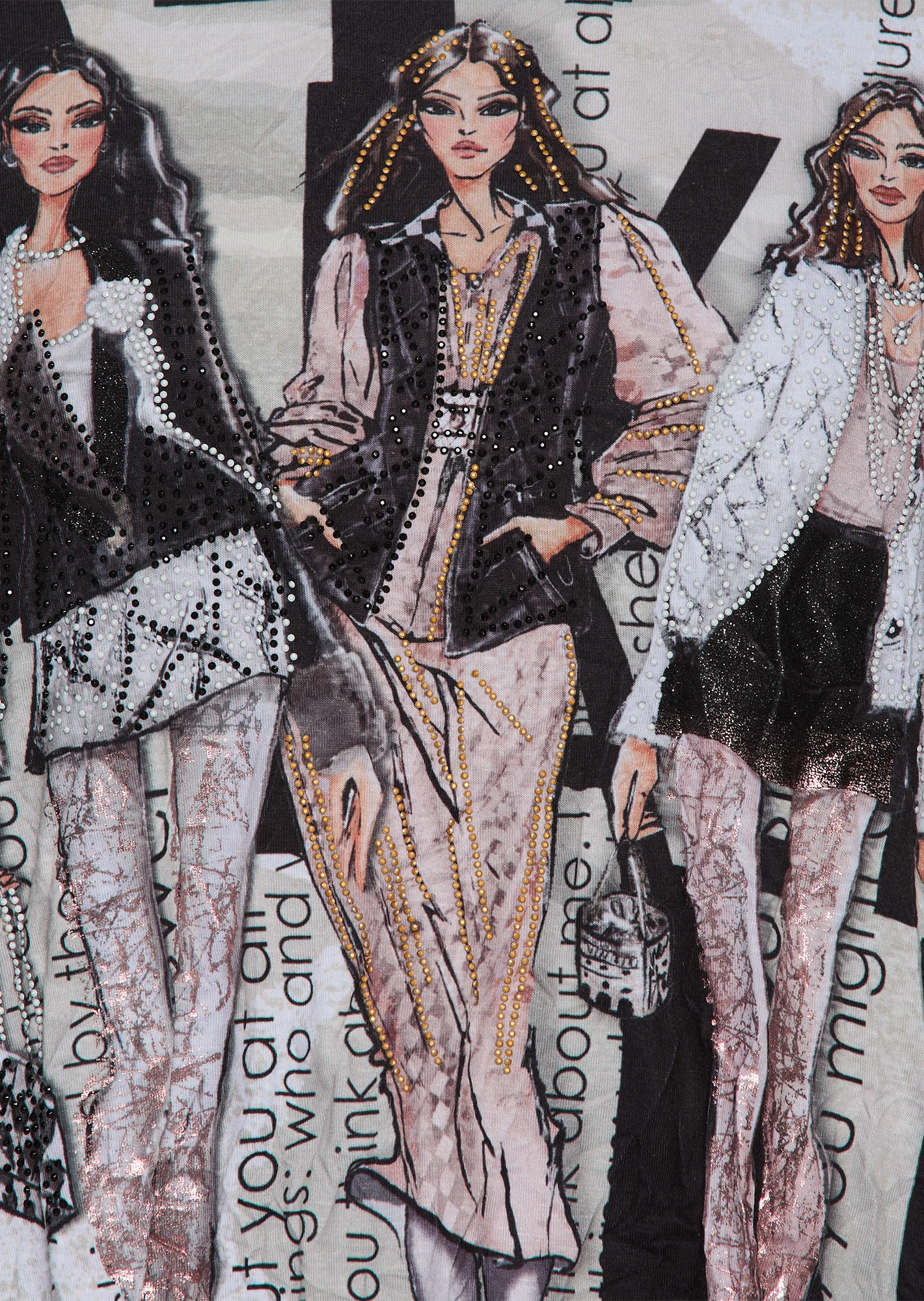 Shirt 'Frauenpower', oliv