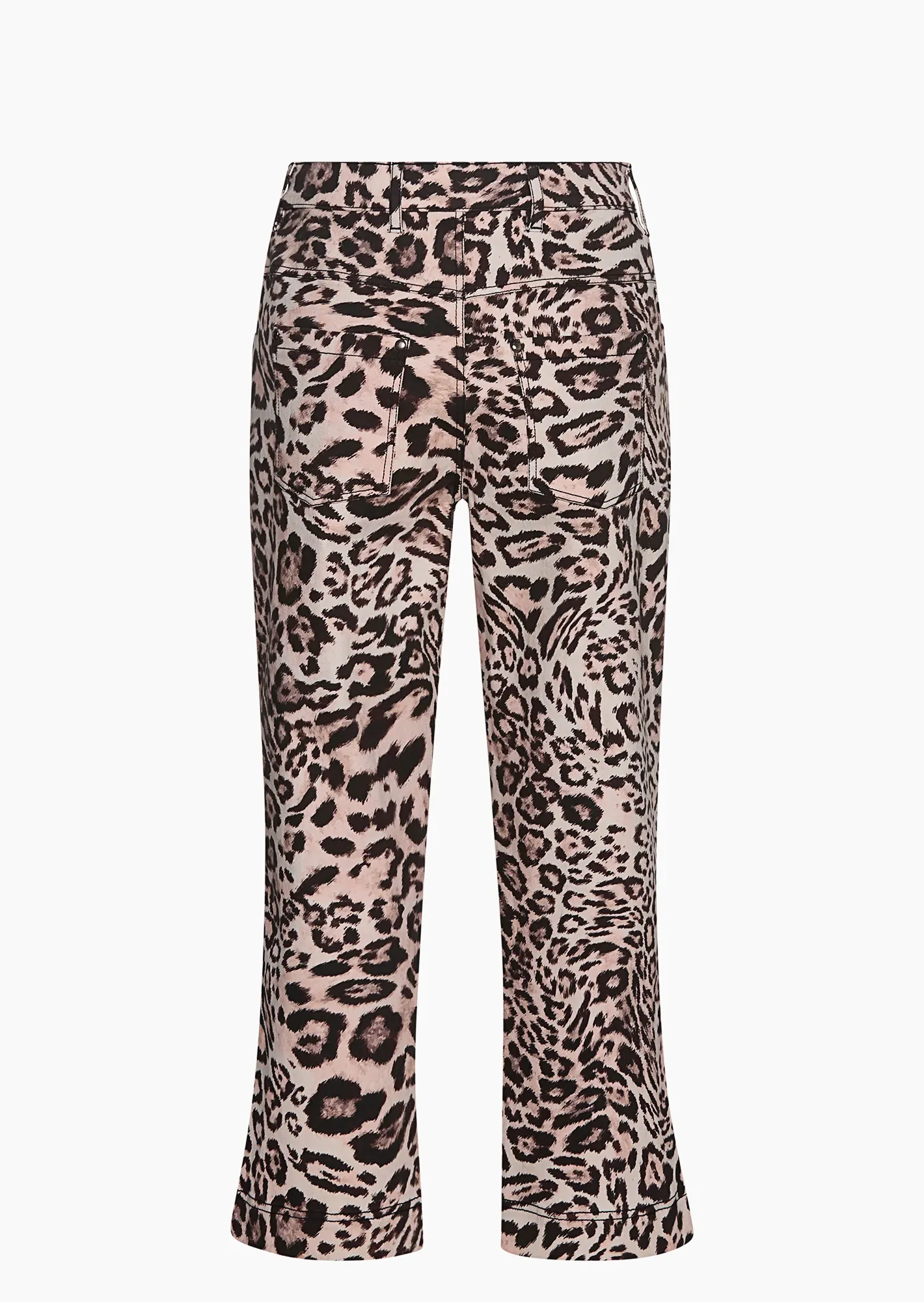 Wide Leg Jeans Leo, rosenholz