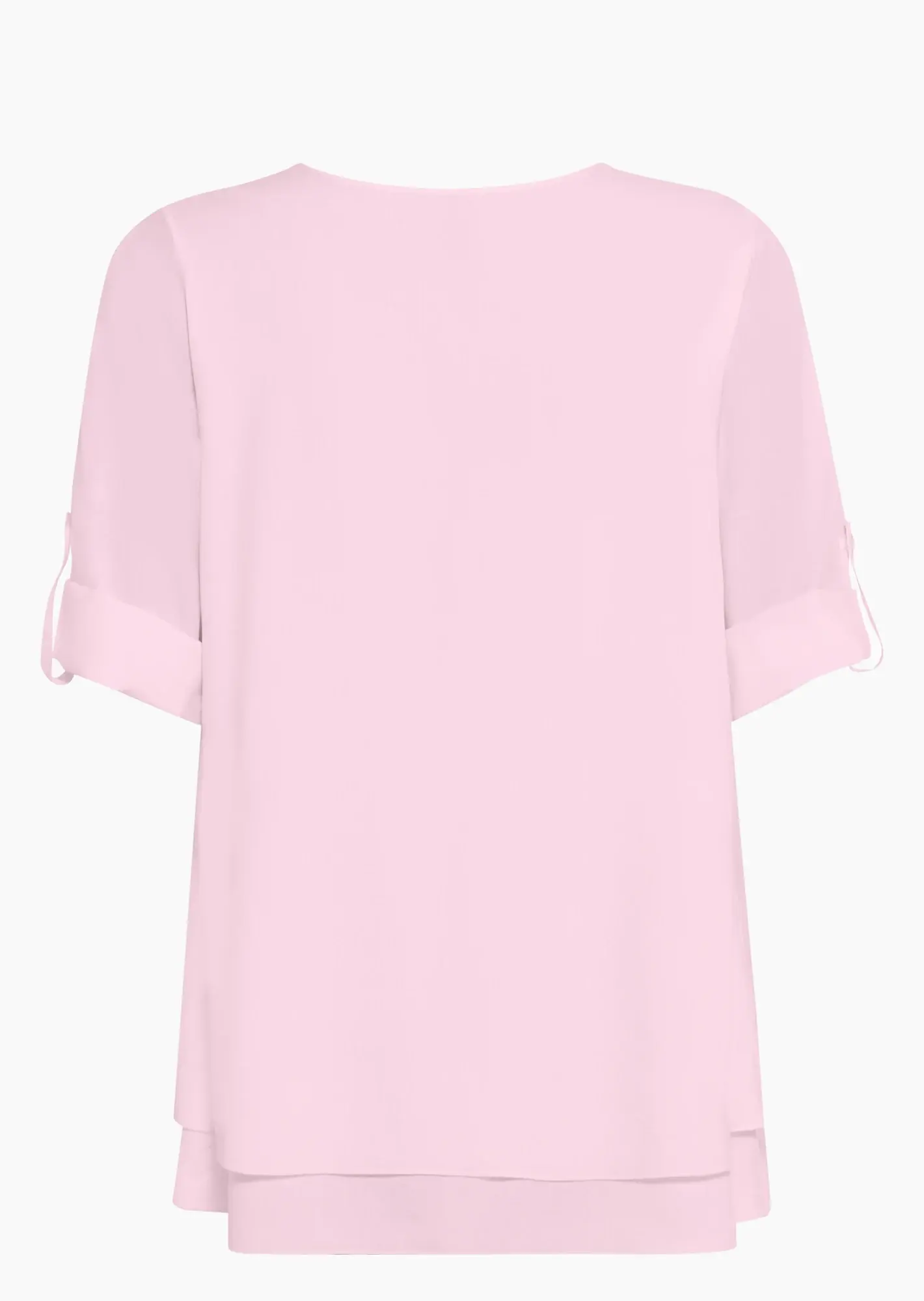 Bluse im Lagenlook, mandelblüte