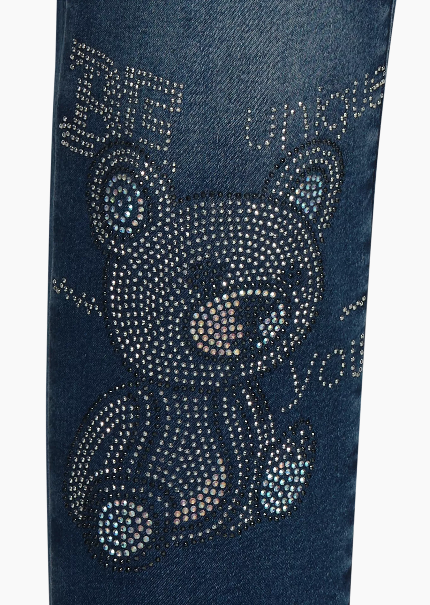 Jeggings 'unique', dark blue denim