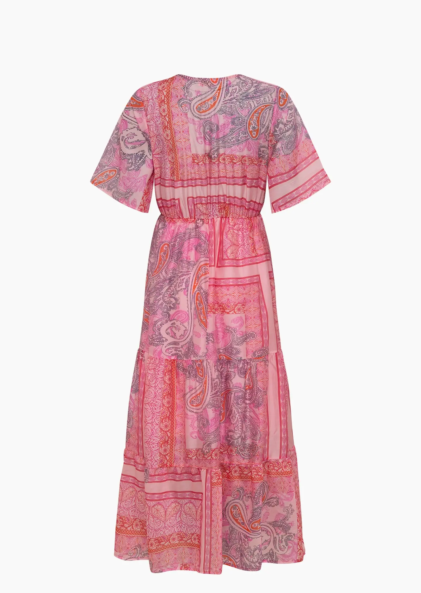 leichtes Kleid im Alloverprint, mandelblüte
