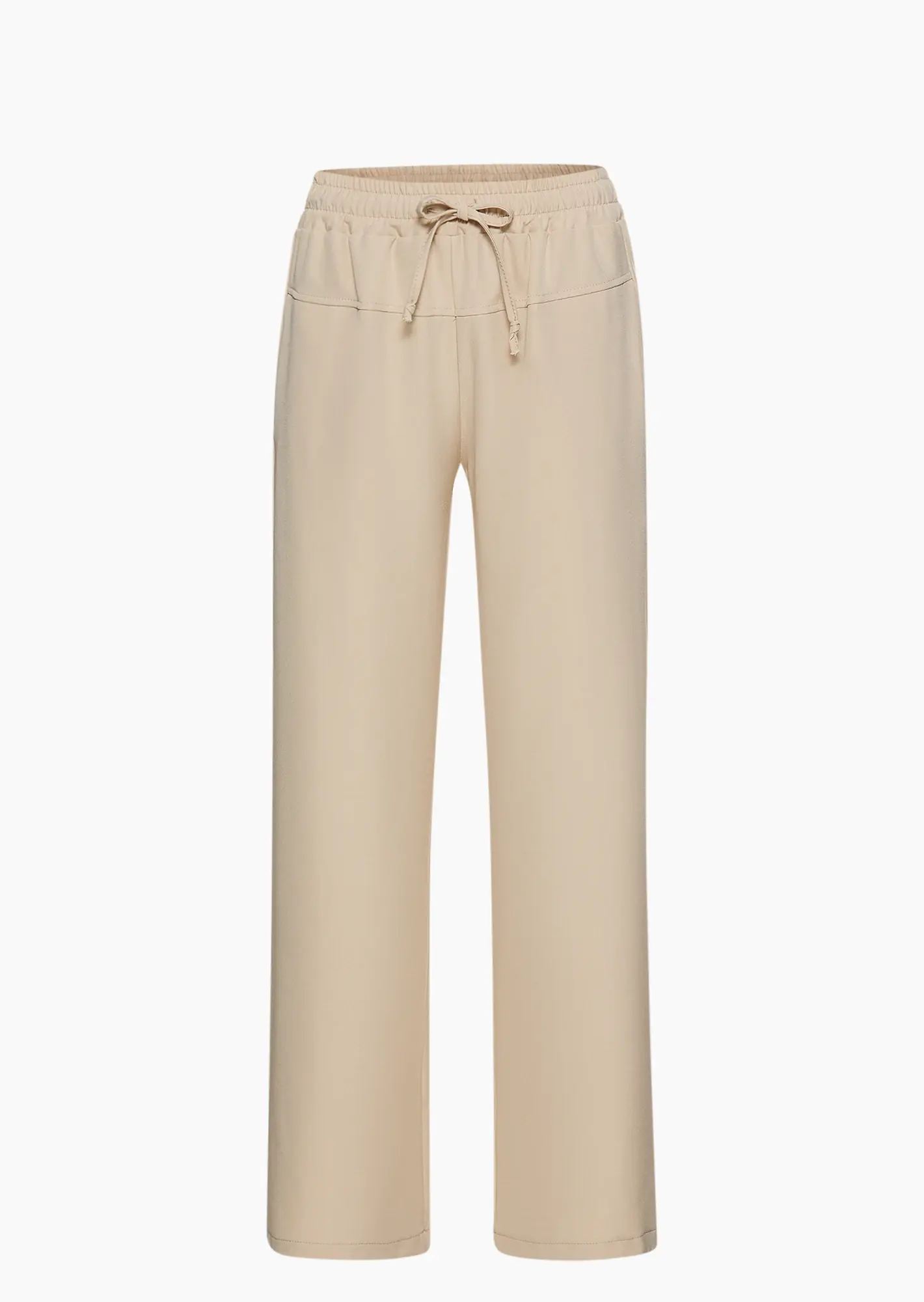 Wide Leg Hose, crema