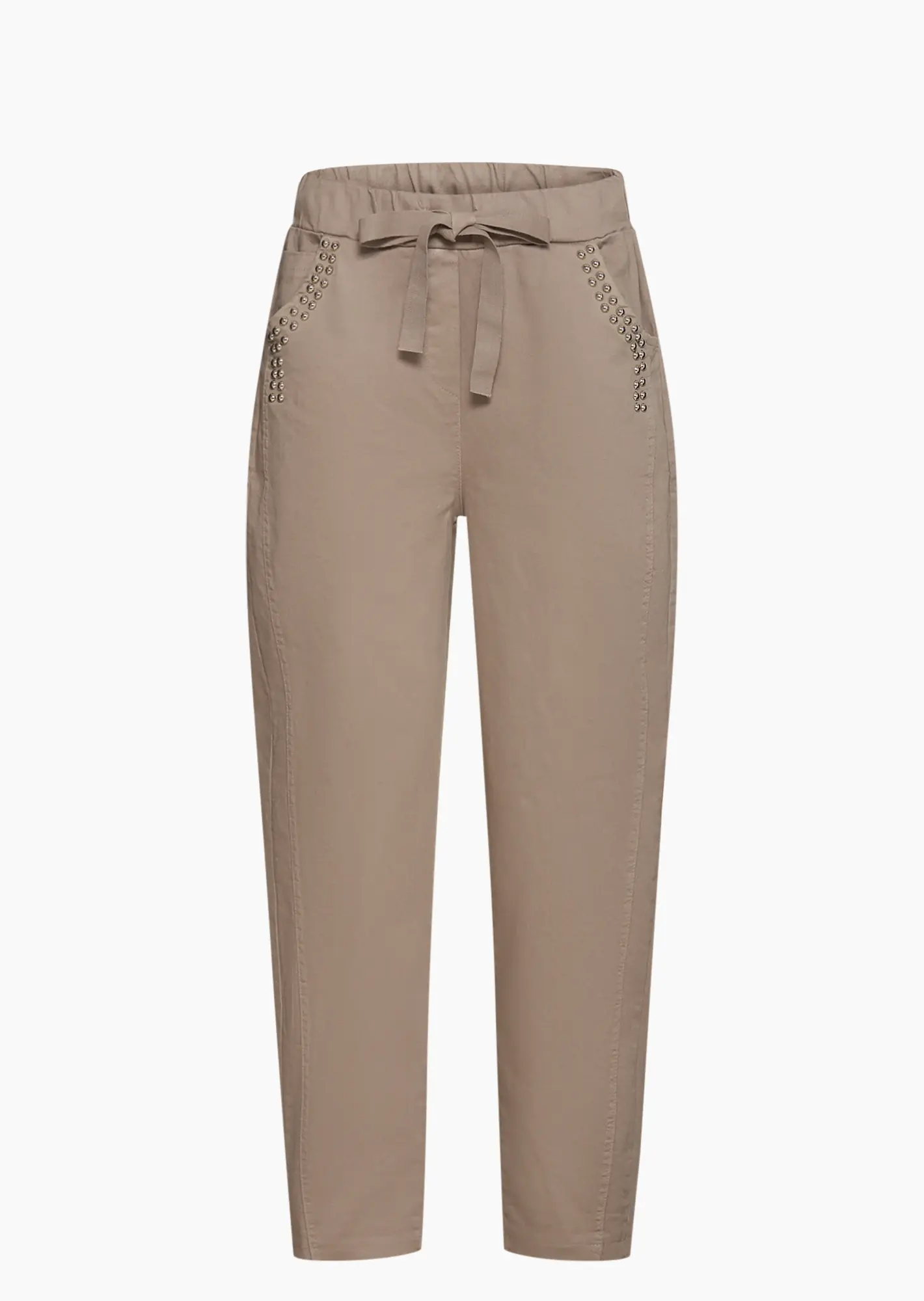 Pants mit dekorativen Nieten, pepper
