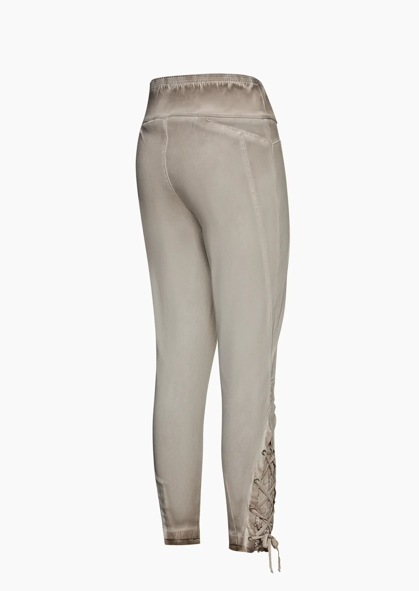 Bengalin-Hose mit verspielten Details, pepper
