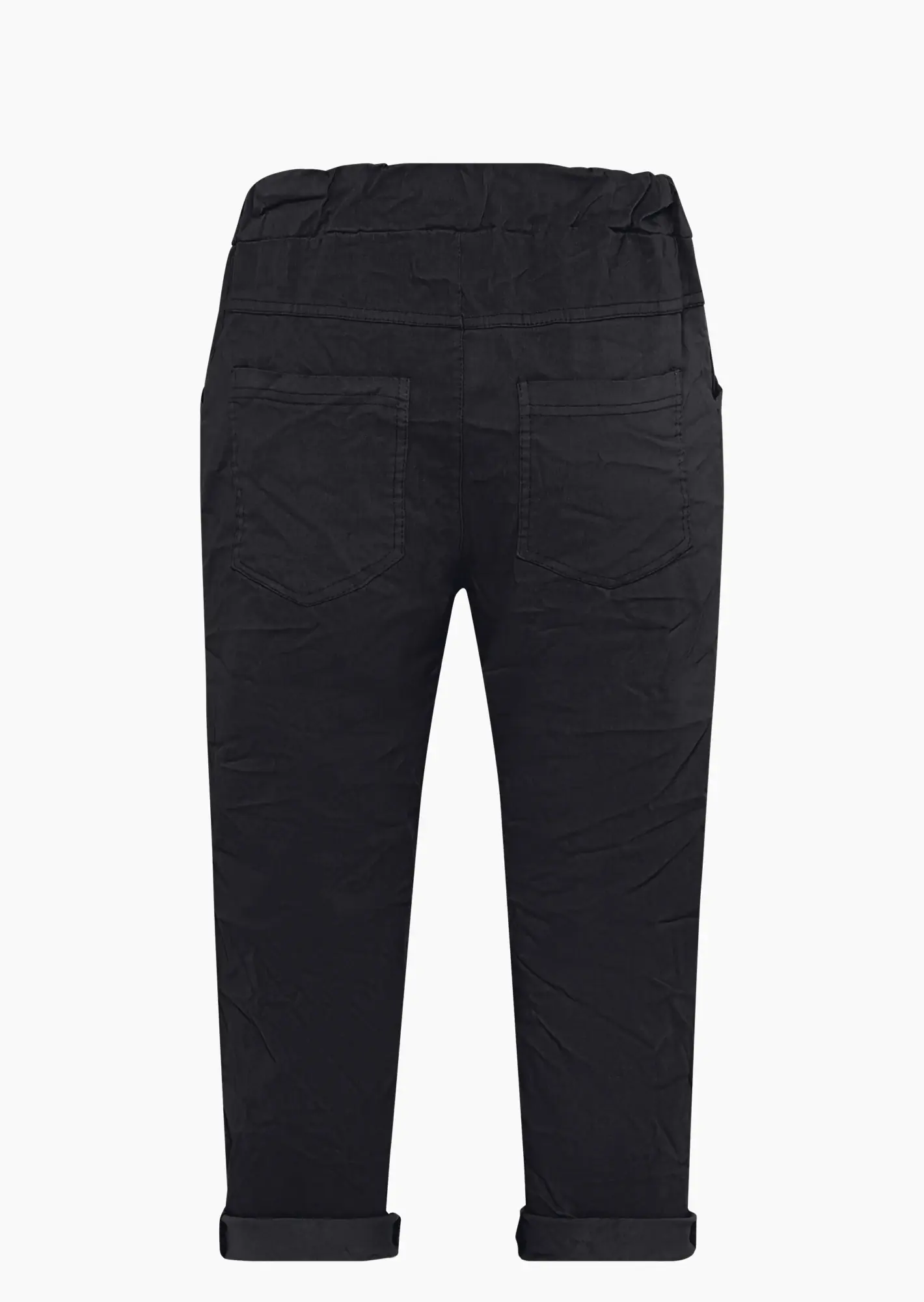 Capri-Joggpants, schwarz