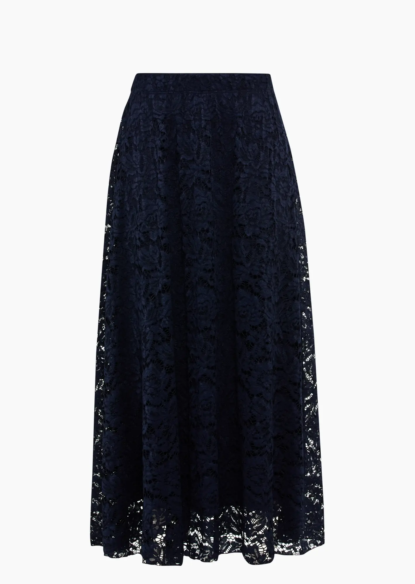 Rock aus Spitze, navy