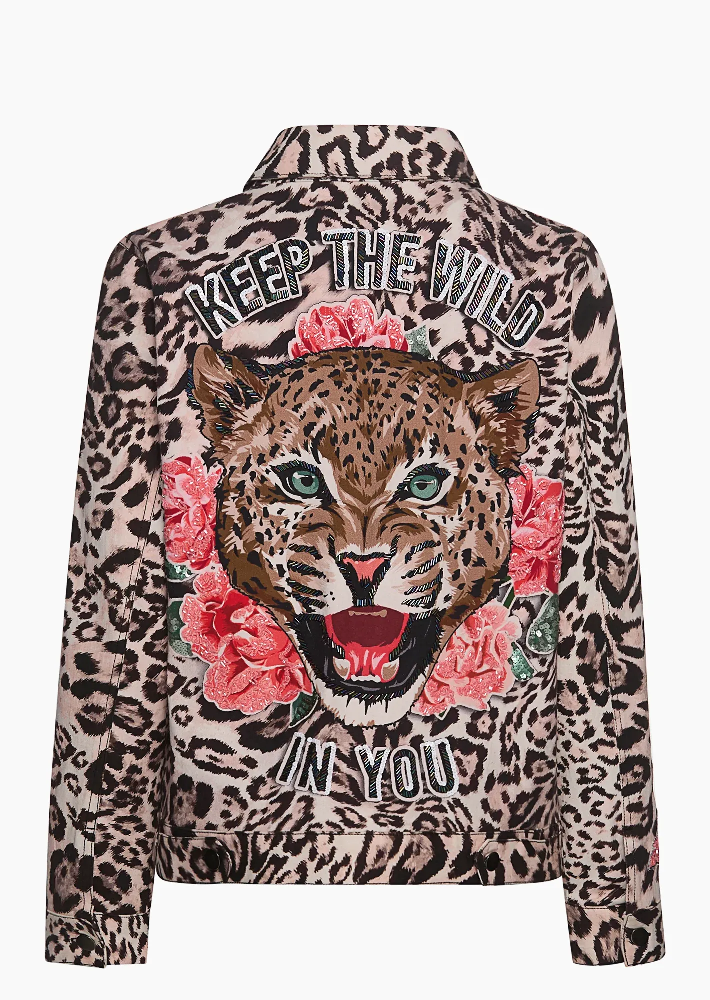 Jeansjacke Leo, rosenholz