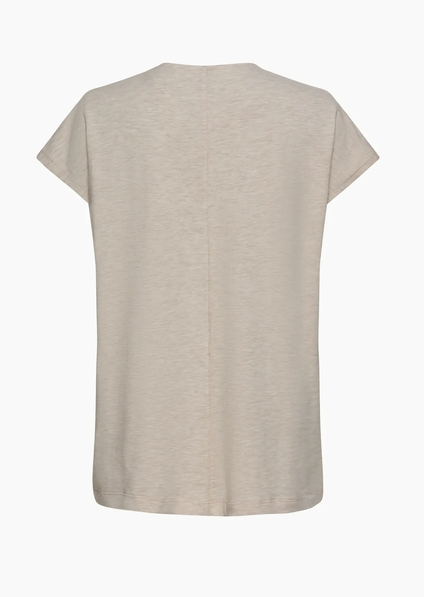 stylisches Shirt mit Print, sand-melange