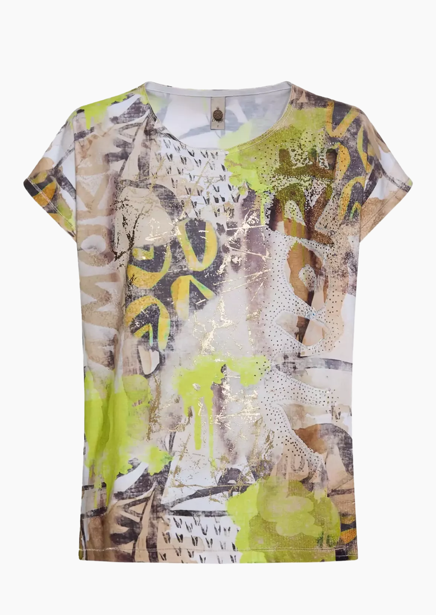 Shirt 'More', gelb