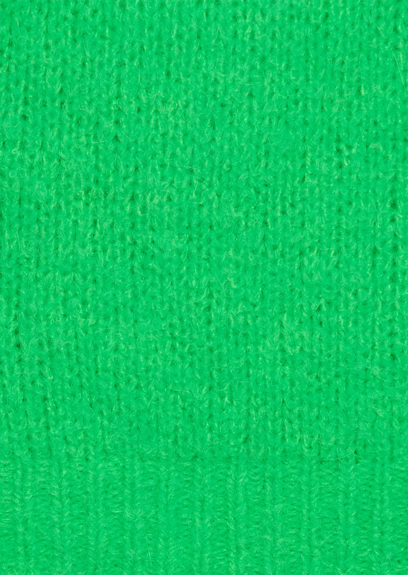 kuscheliger Strickpullover, neongrün