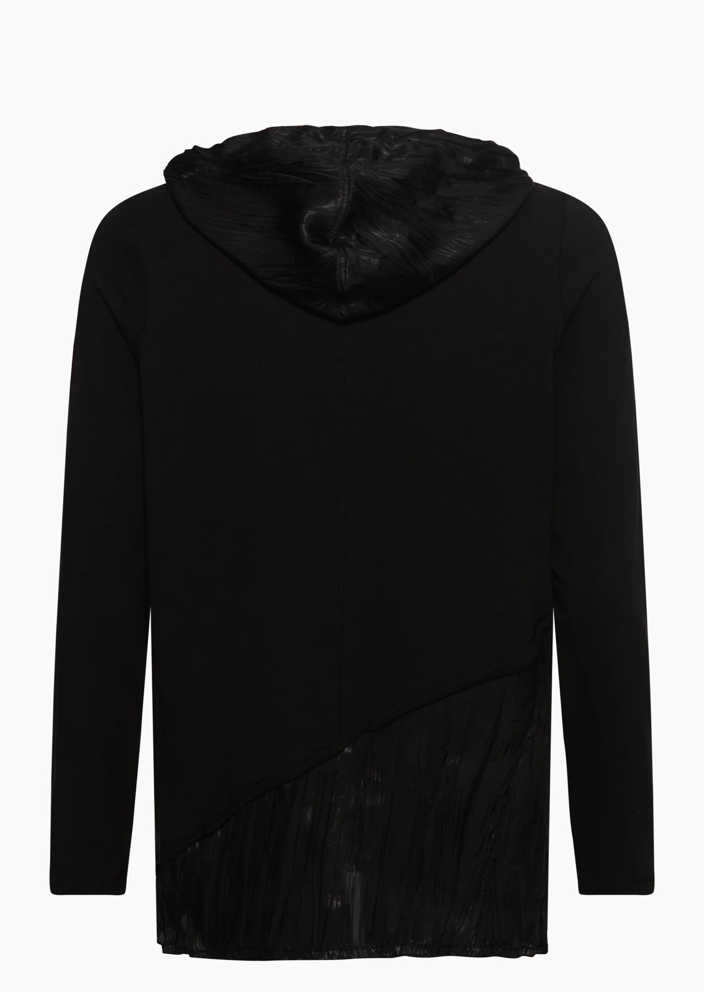 Shirt mit Crash-Effekt, schwarz