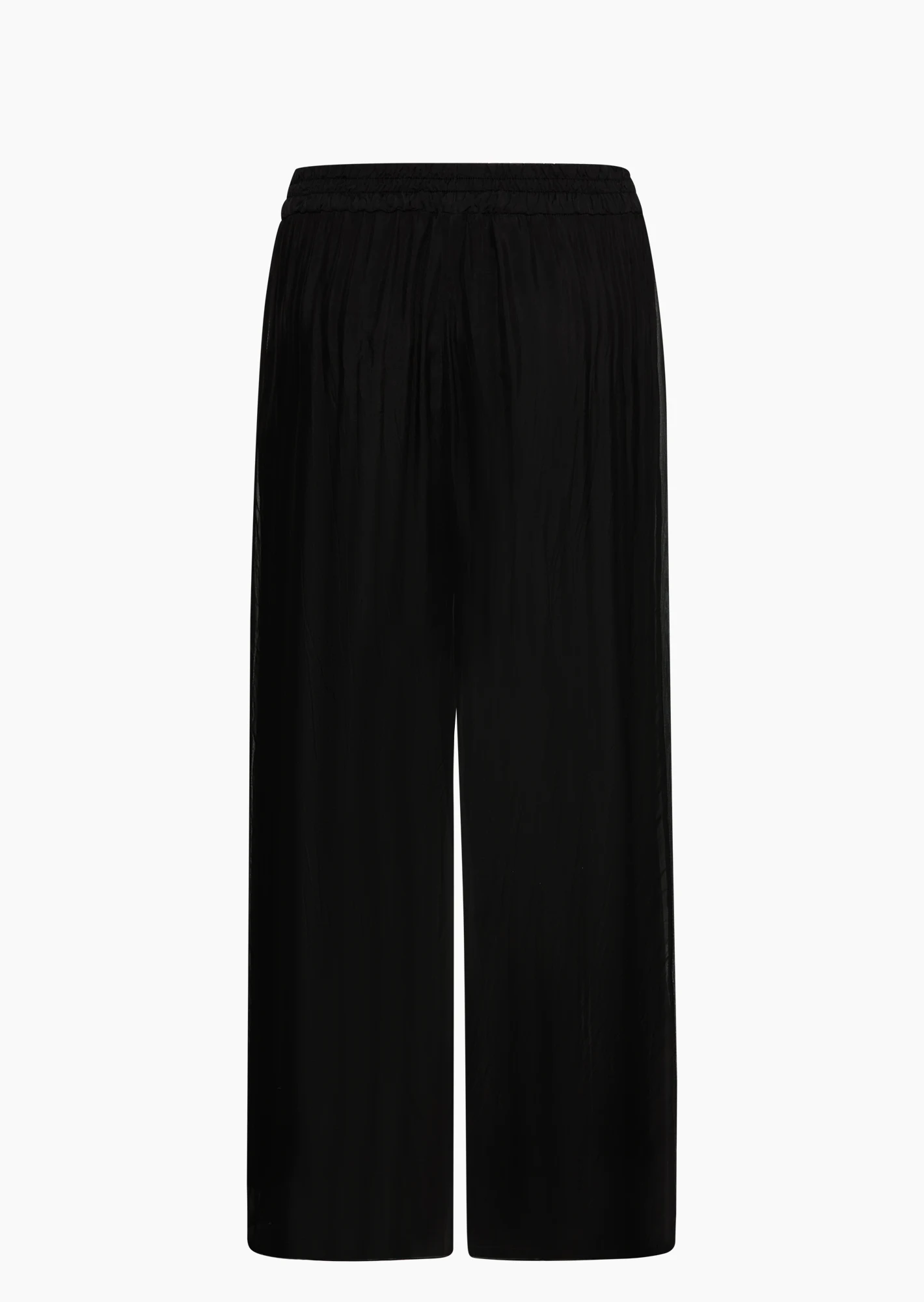 Seidige Hose, schwarz