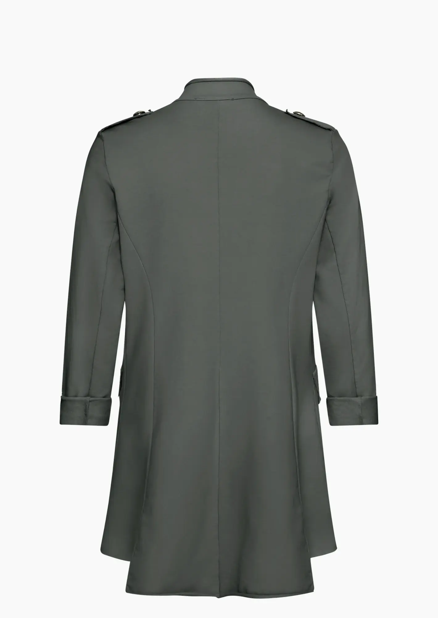 Blazer im Military-Style, oliv