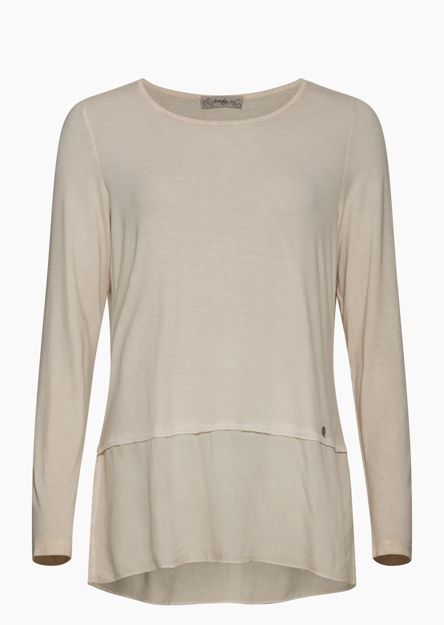 Langarmshirt KATI, crema