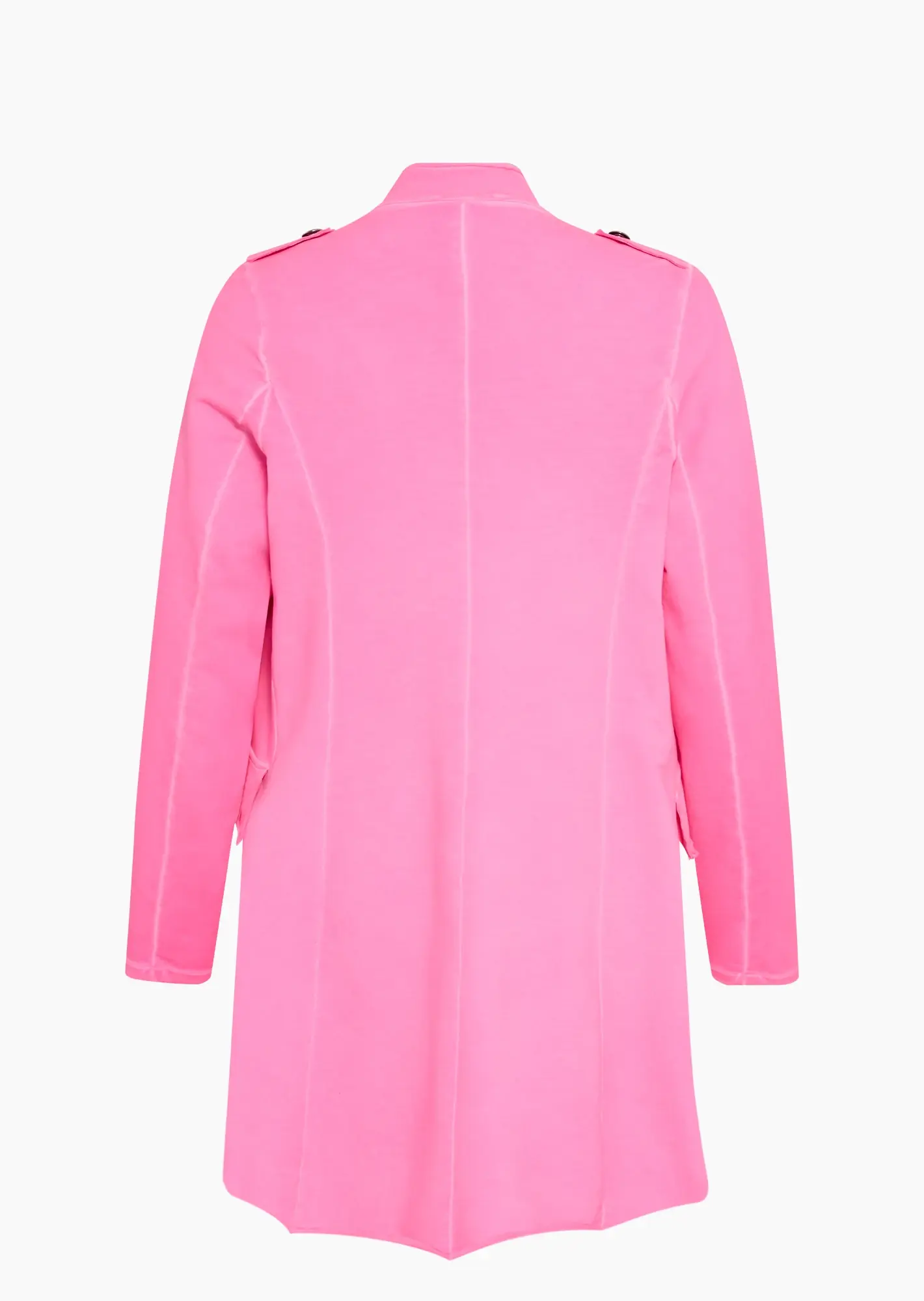Blazer im Military-Style, neonpink