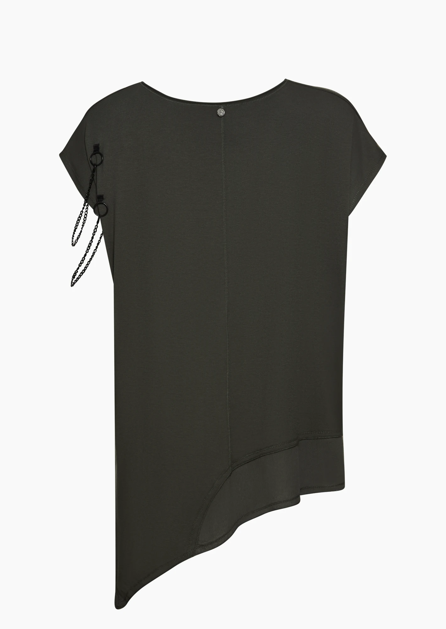 Shirt asymmetrisch, oliv