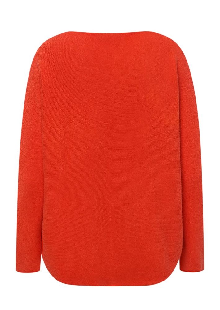 Strickpullover wundervoll, orange flash