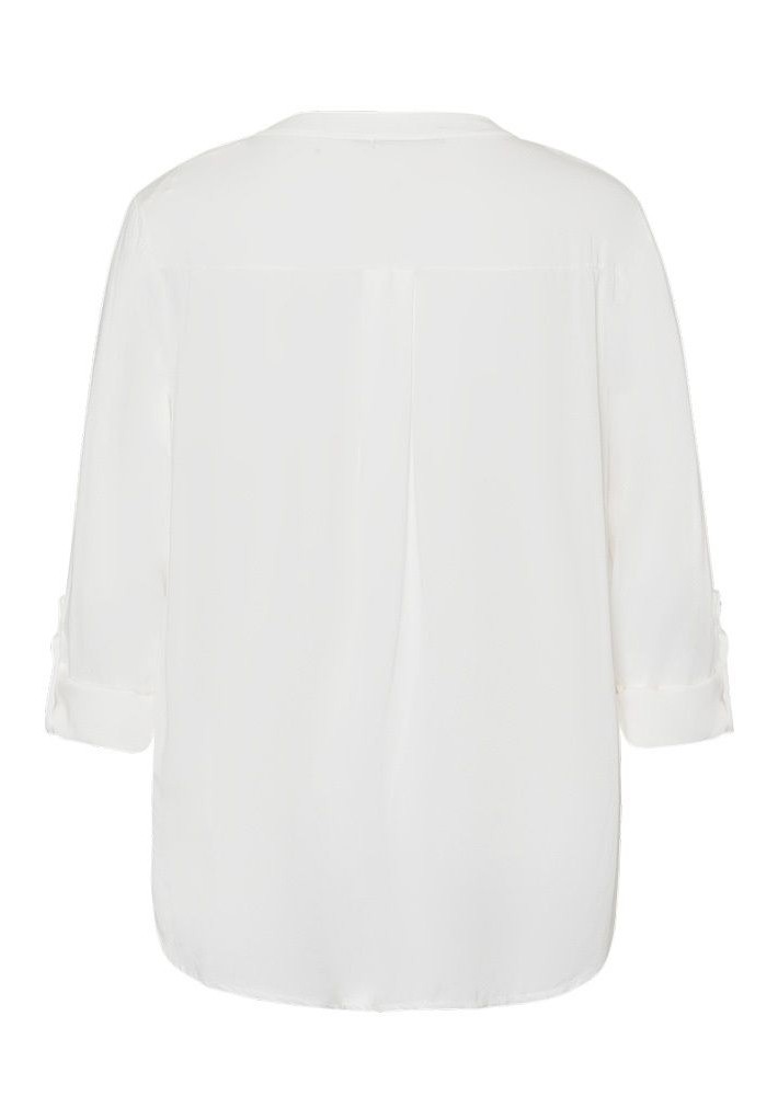 Bluse mit Pailletten, offwhite