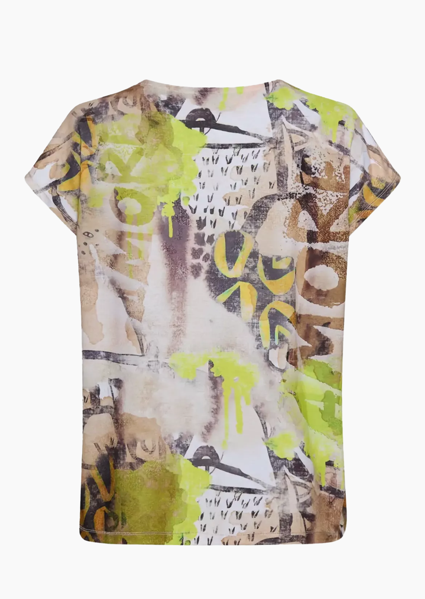 Shirt 'More', gelb