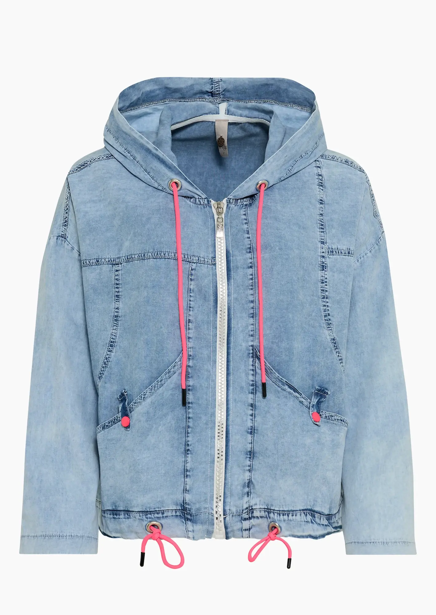 leichte Jacke, bleached denim