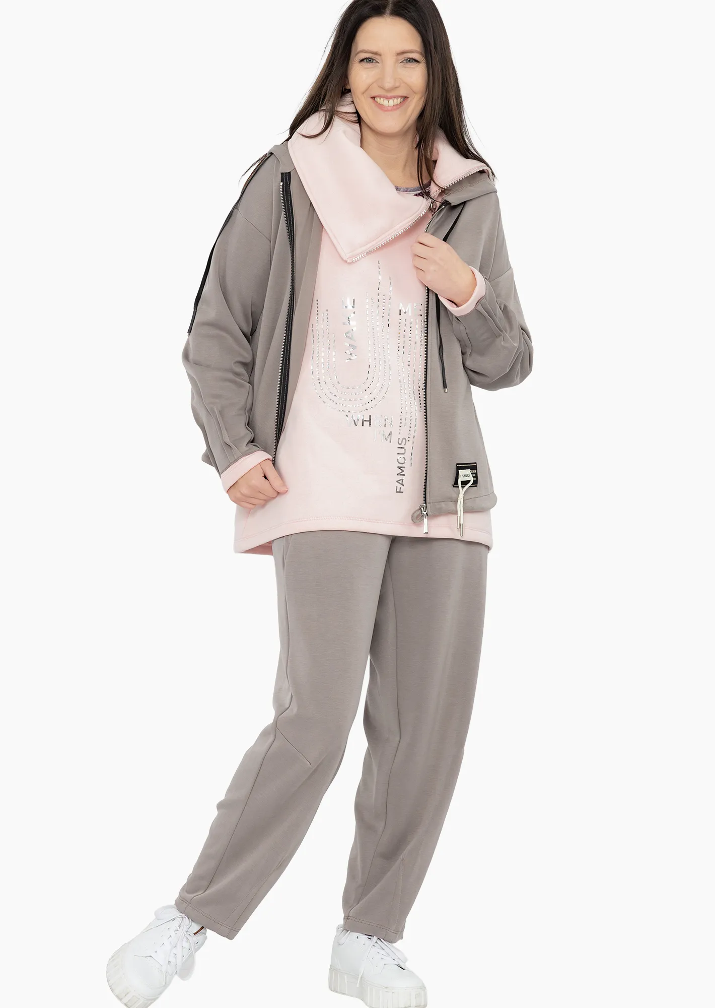 stylische Pants, taupe