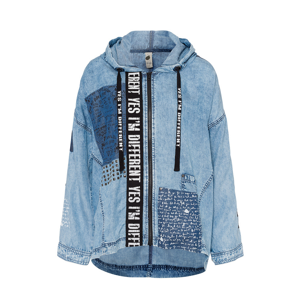 Jeansjacke light blue denim