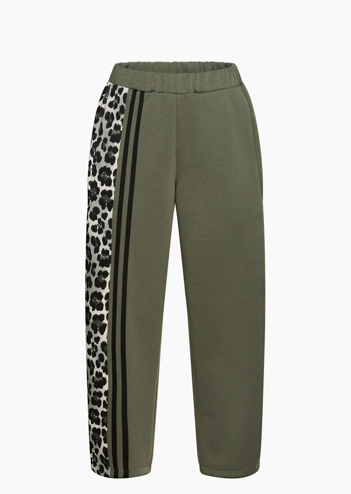 Pants mit Leohighlight, khaki