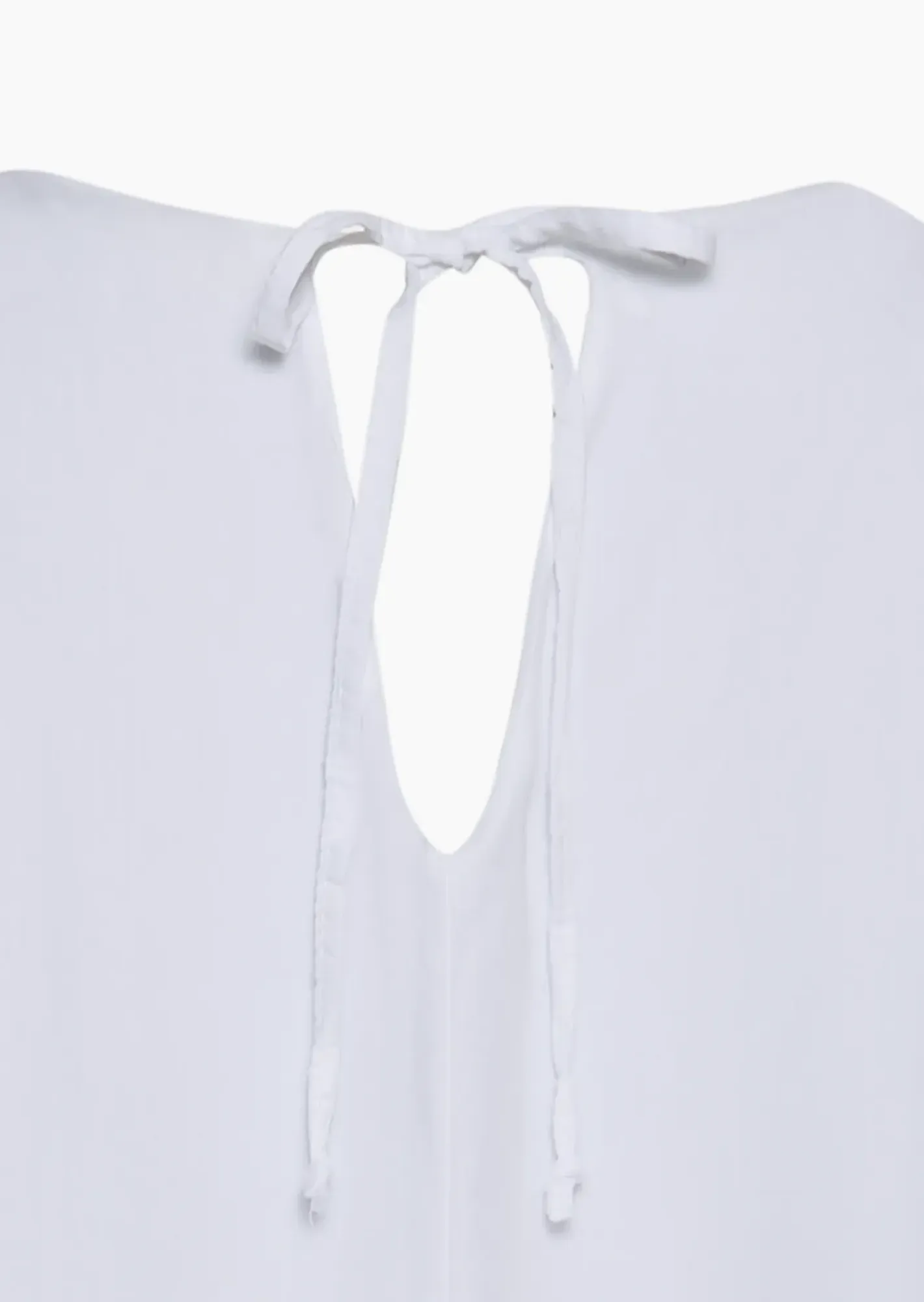 Top im Layering-Look, weiß