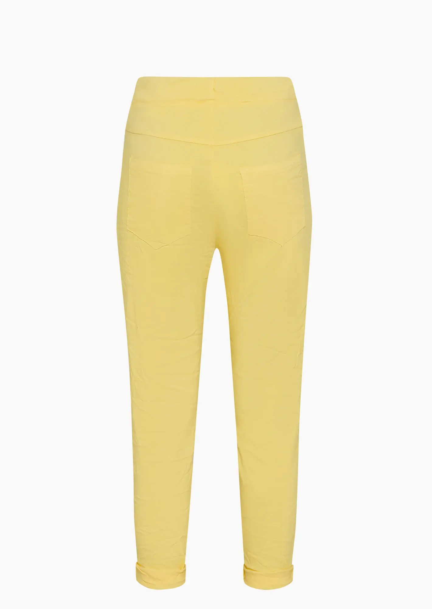 Joggpants mit dekorativem Anhänger, butter yellow