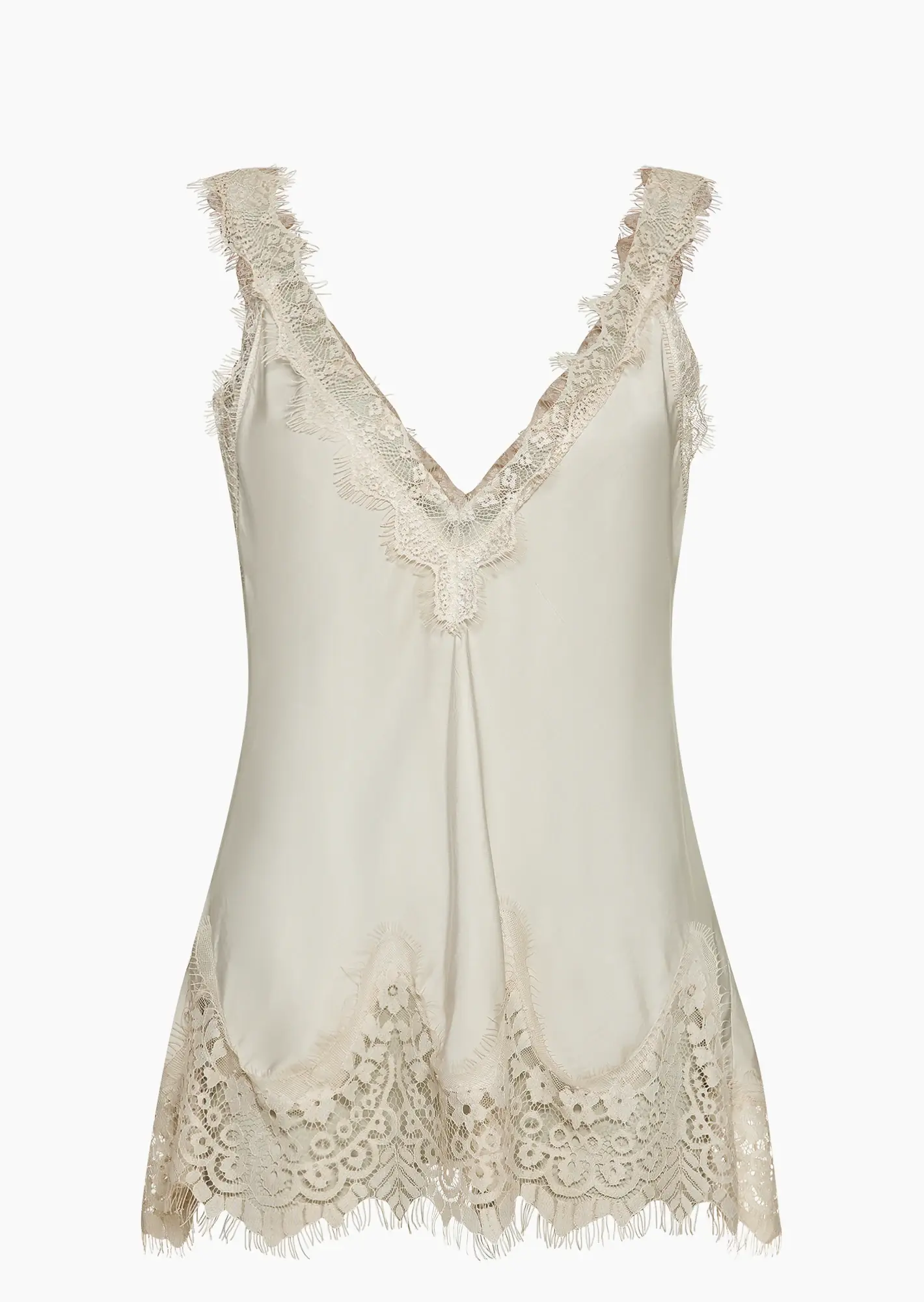 Top aus Viskose-Satin,