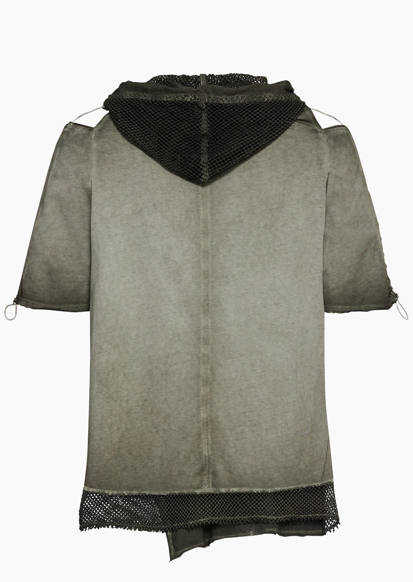 Shirt mit dekorativem Cut-Out, khaki