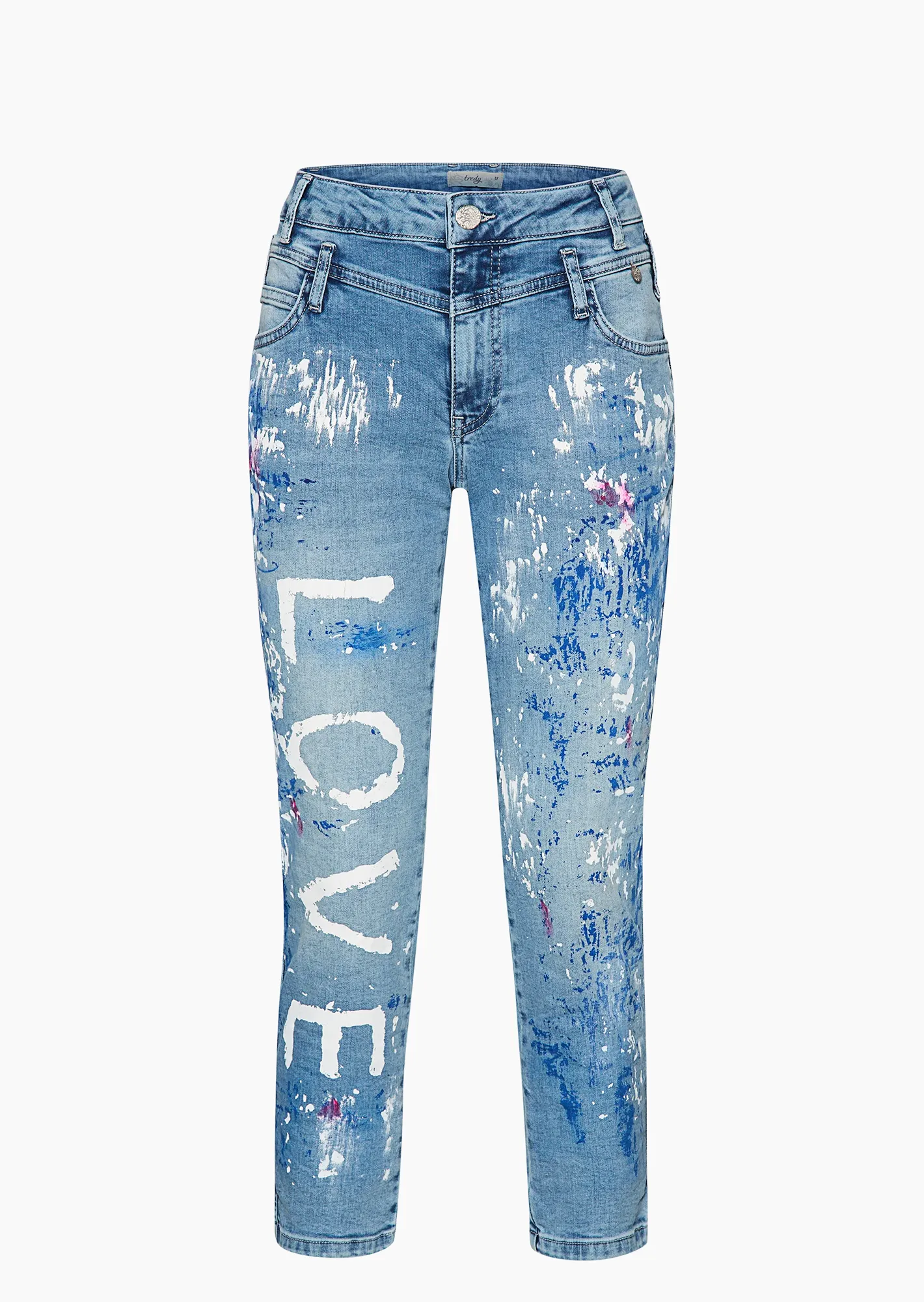 Jeans 'Love', blue denim