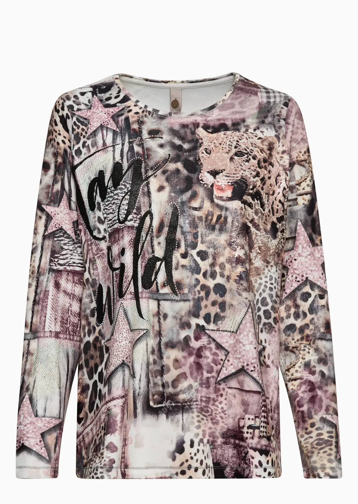 kuscheliges Shirt 'Wild', rosenholz
