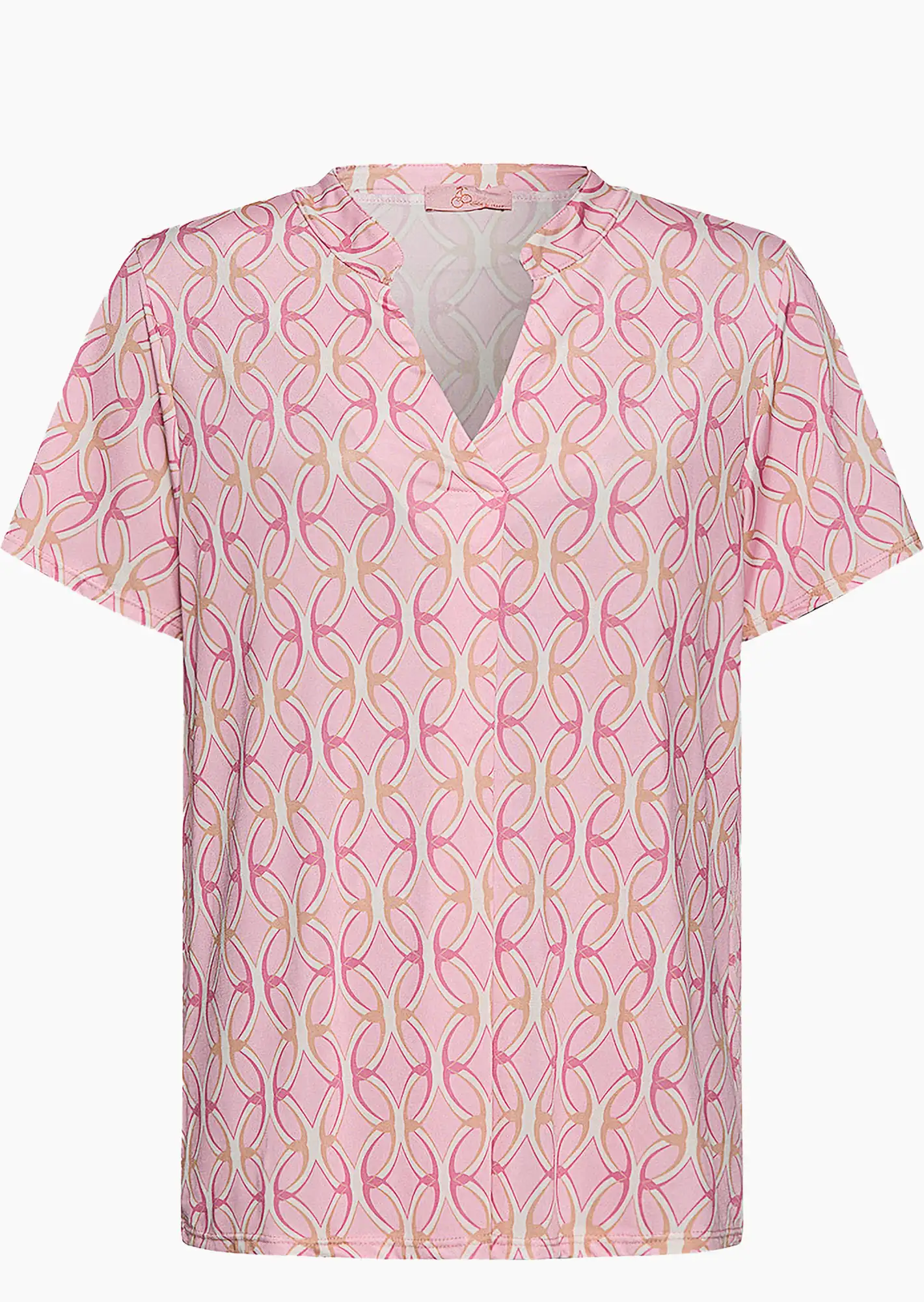 Shirt im Alloverprint, mandelblüte