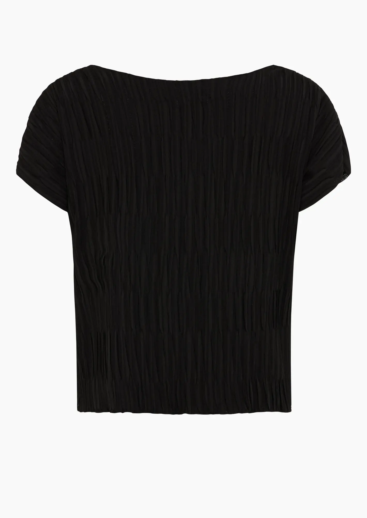 gecrashtes Shirt, schwarz
