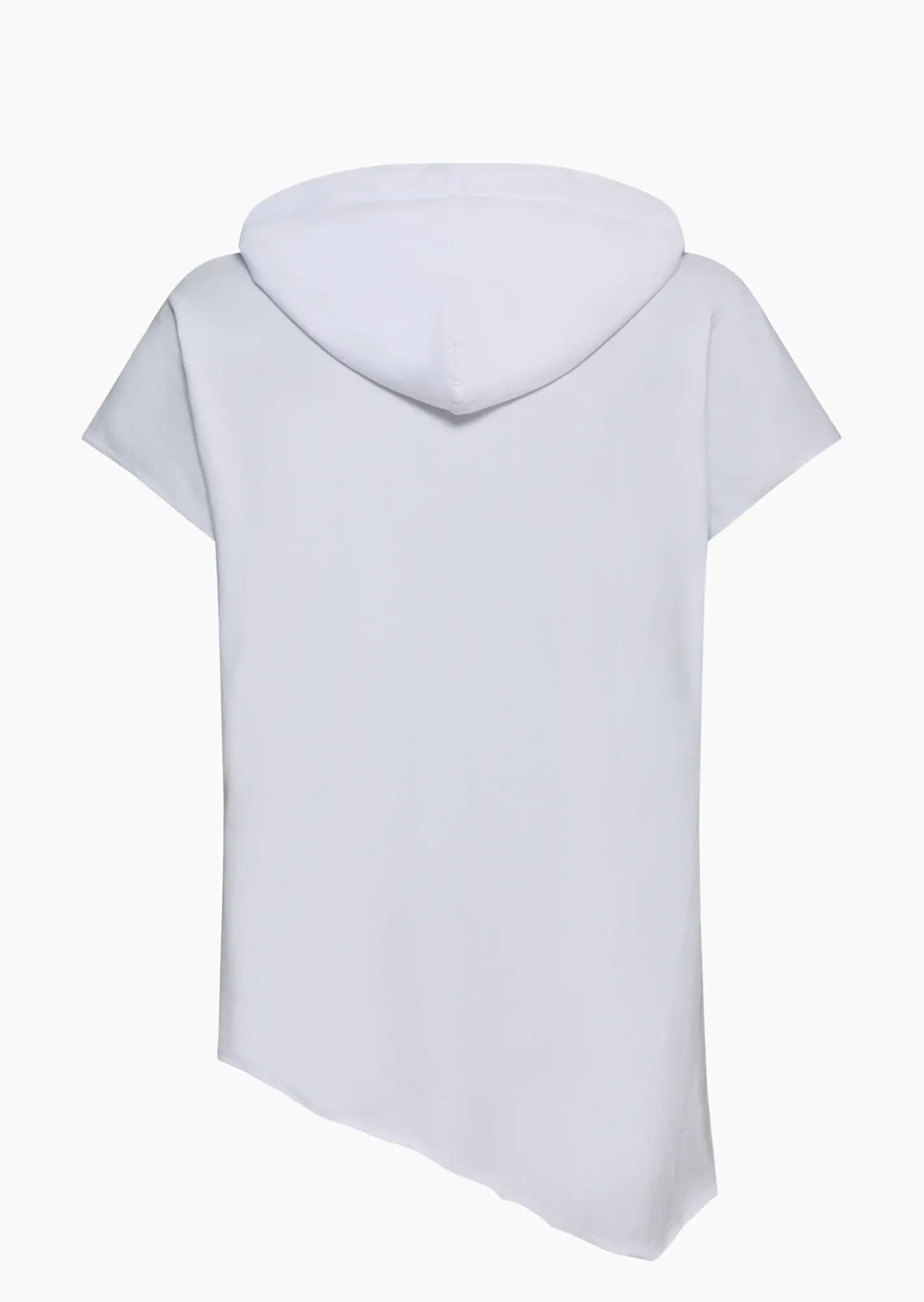 Shirt mit Loch-Optik - Lagenlook, weiß