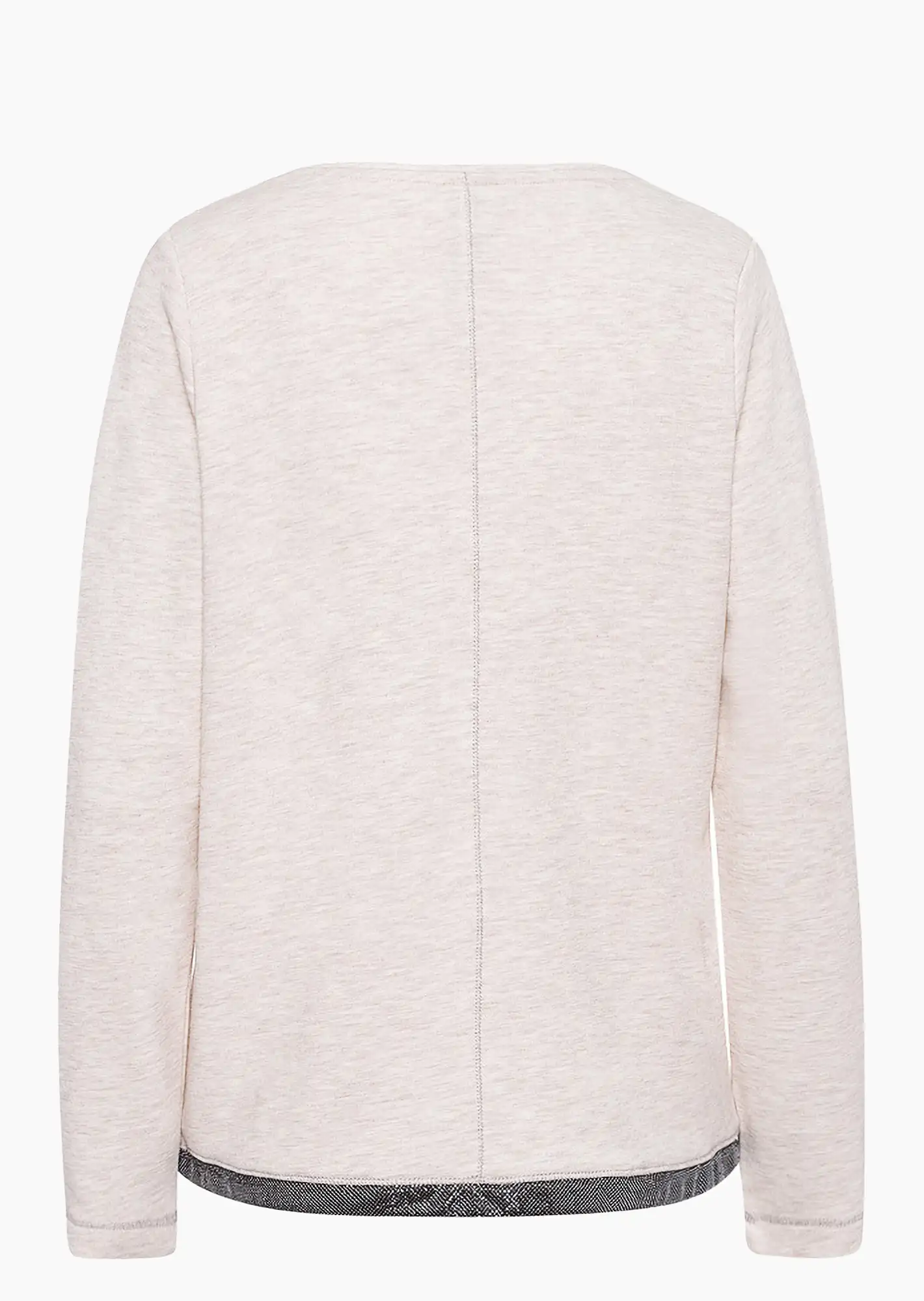 Sweatpullover 'Love', sand-melange