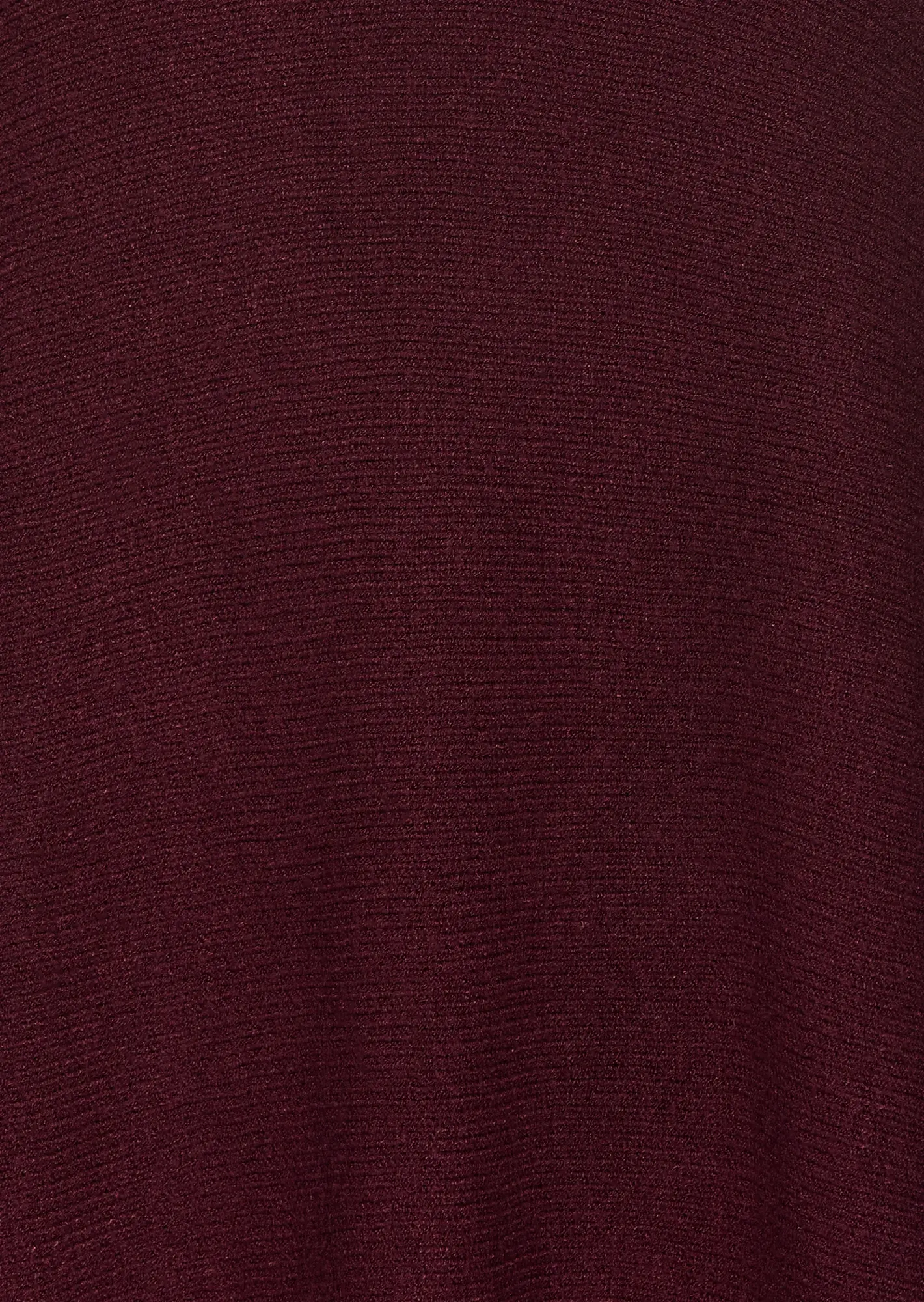 Pullover in Strick-Optik, burgund