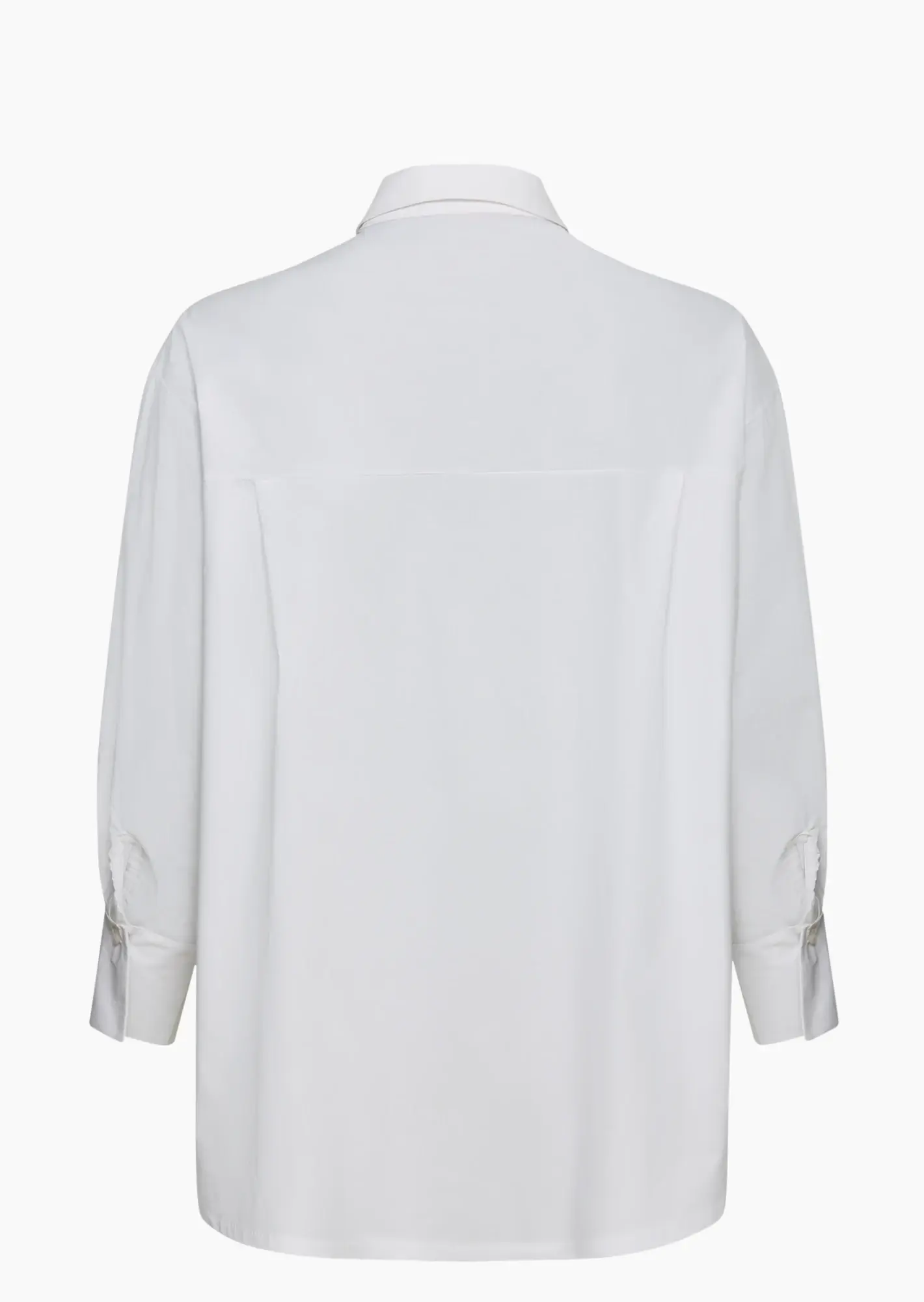 Bluse mit Perlen- und Ziersteindetails, weiß