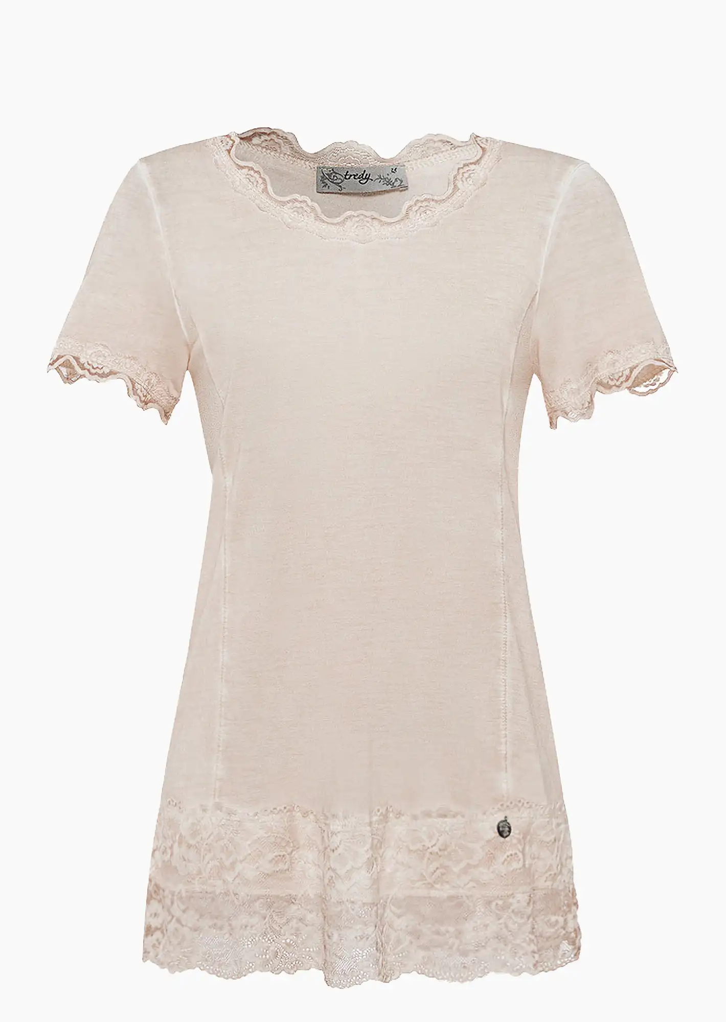 Basic Shirt ANNA, crema