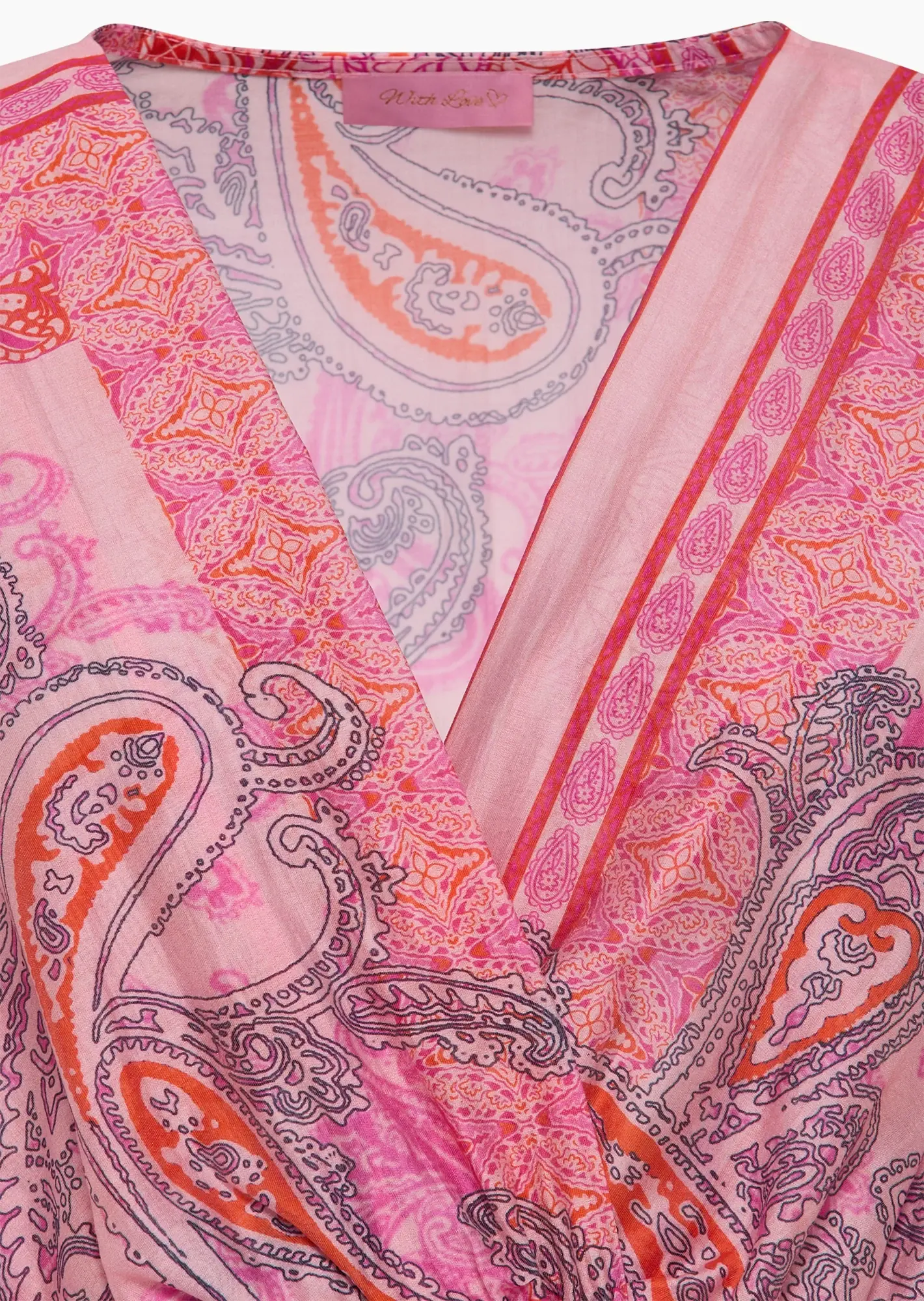 leichtes Kleid im Alloverprint, mandelblüte