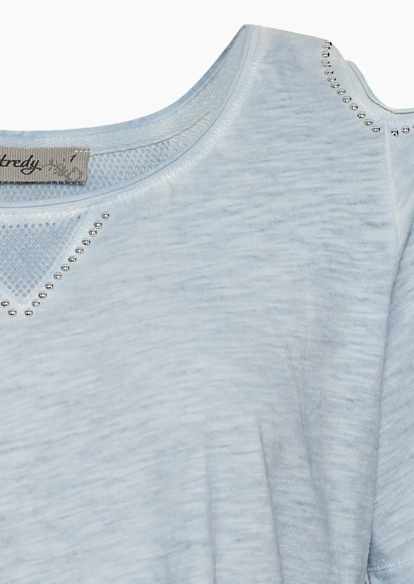 Shirt mit Cut-Outs, eiskristall