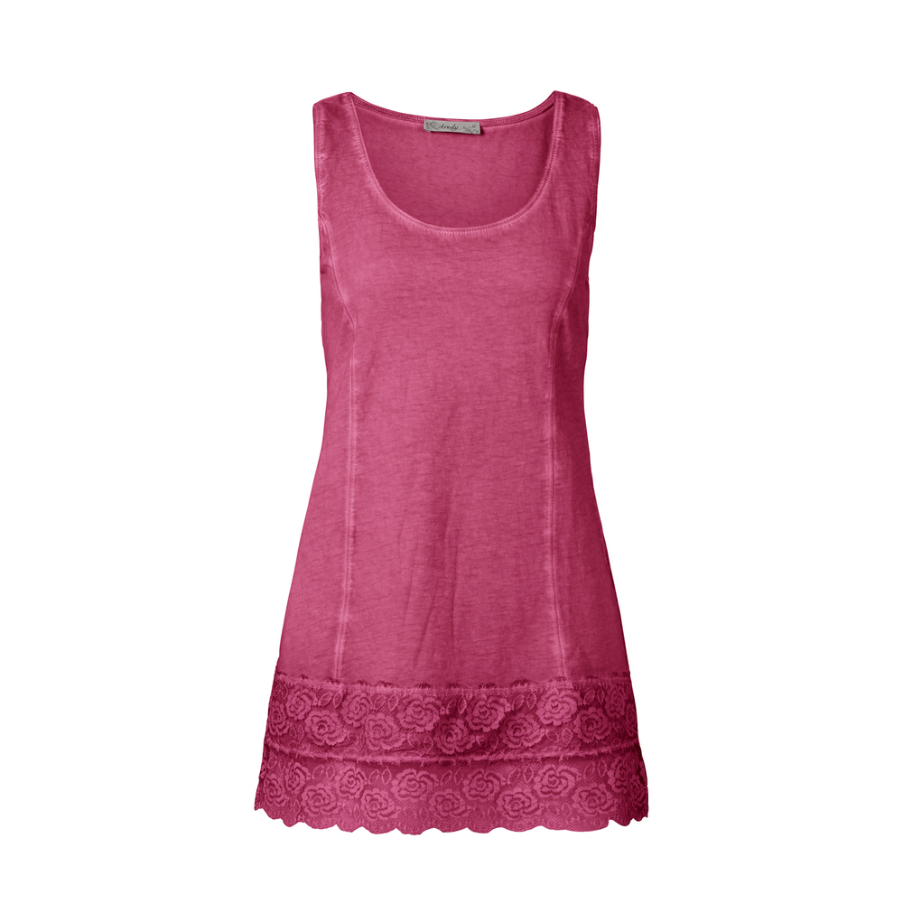 Basic Top, hot pink
