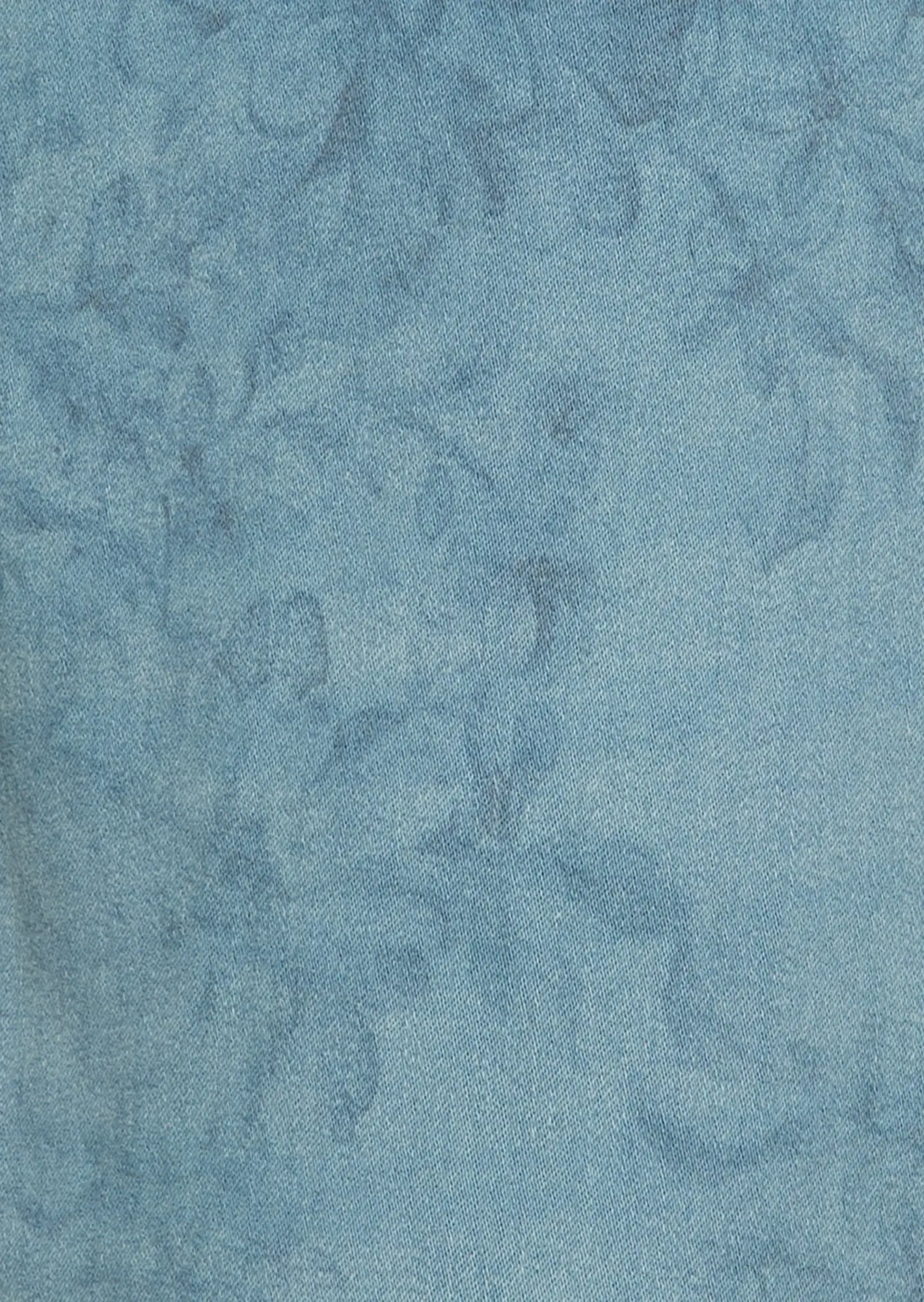 Jeggings mit dezentem Print, light blue denim