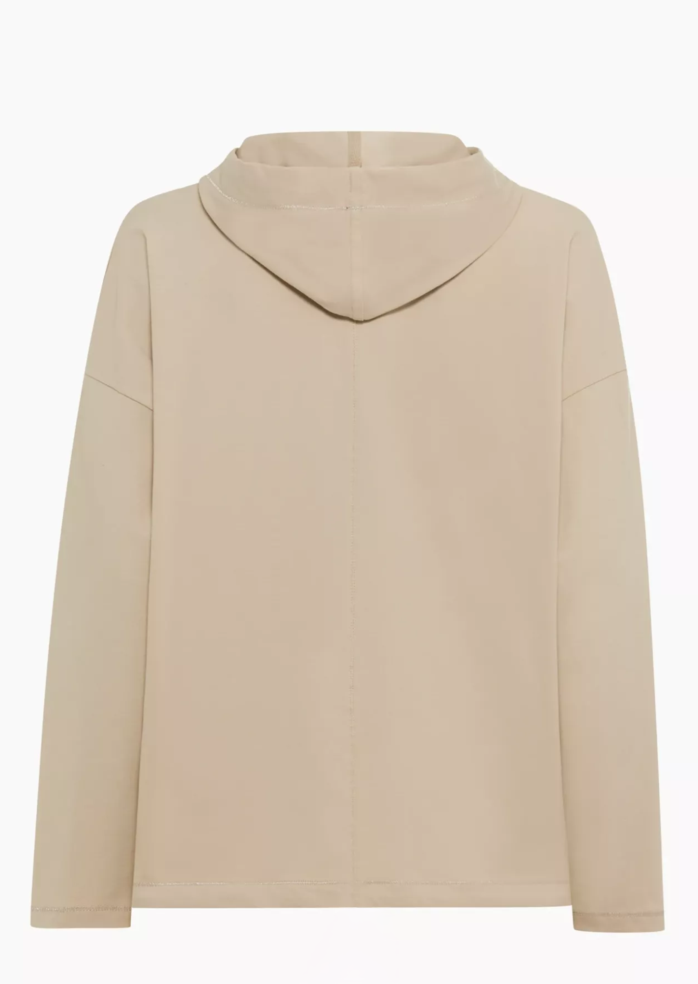 Langarmshirt 'Believe', crema