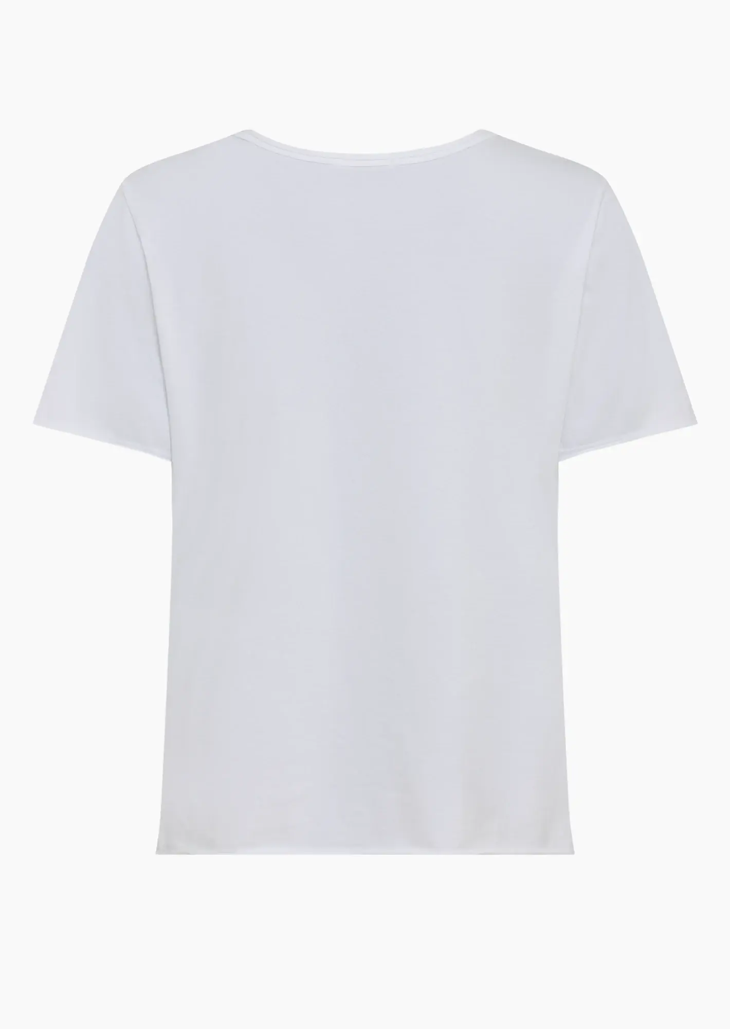 Shirt mit knalligem Print, weiß